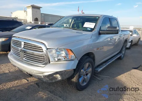 2017 Ram 1500 Lone Star 4X2 5'7 Box z USA, uszkodzony, nr VIN 1C6RR6LT6HS613737